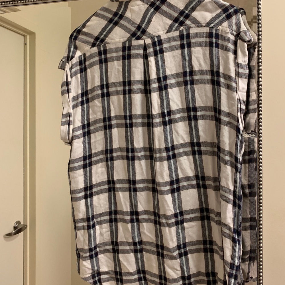 Rails x Free People Sleeveless Plaid Shirt - Picture 5 of 8